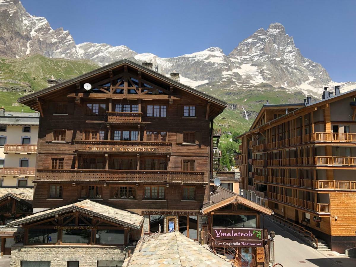 Hotel Punta Maquignaz Breuil-Cervinia Kültér fotó